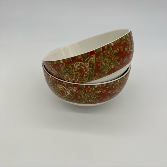 222 FIFTH Maharana Coupe Cereal Bowl Set of Two - Picture 1 of 10